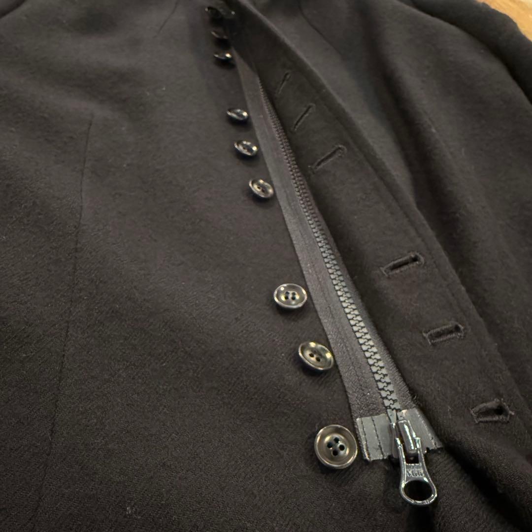 Y‘S ワイズ　ヨウジヤマモト　ウールジャケット　ネイビー　サイズ2