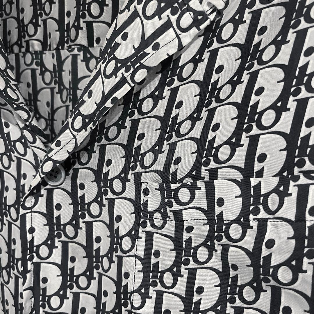 早い者勝ち DIOR オブリーク シルクシャツ 42
