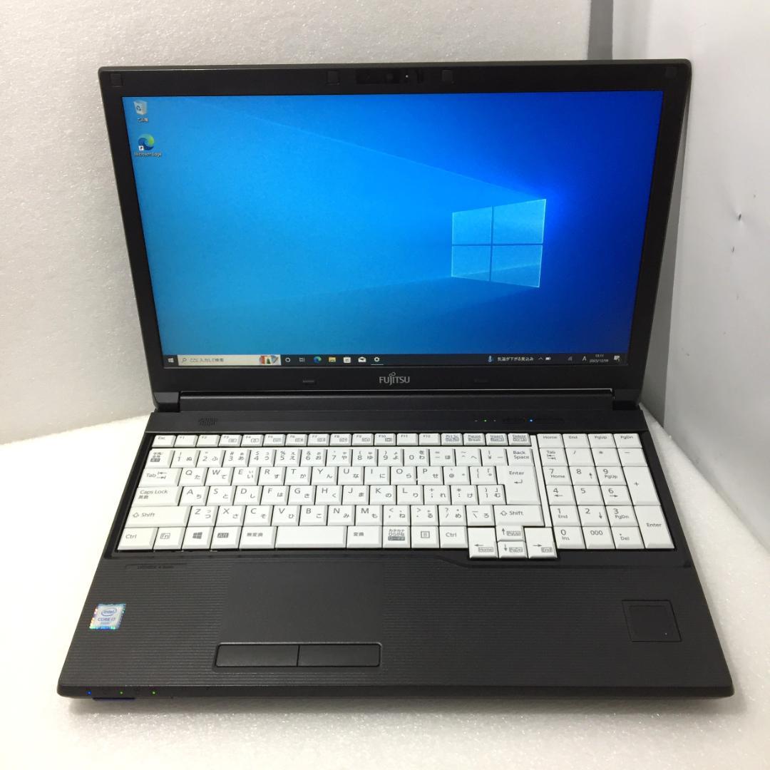 富士通/ノートパソコン/ Core i7/SSD256/15.6インチ/テンキー