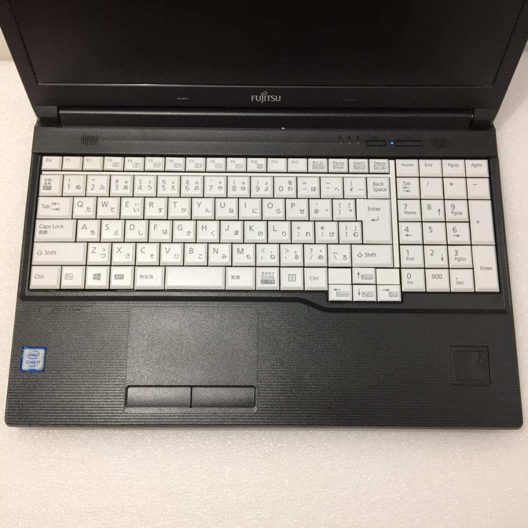富士通/ノートパソコン/ Core i7/SSD256/15.6インチ/テンキー