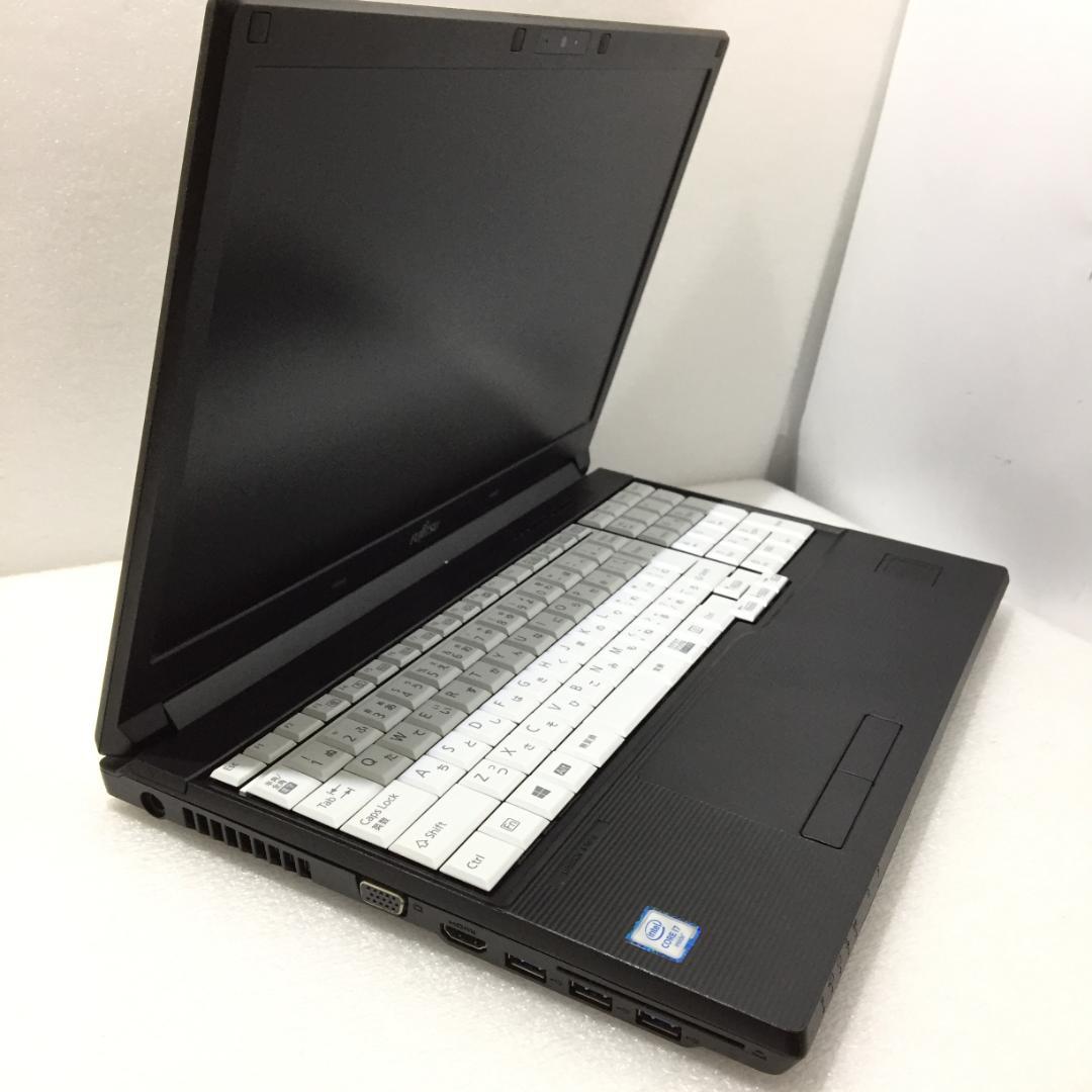 富士通/ノートパソコン/ Core i7/SSD256/15.6インチ/テンキー