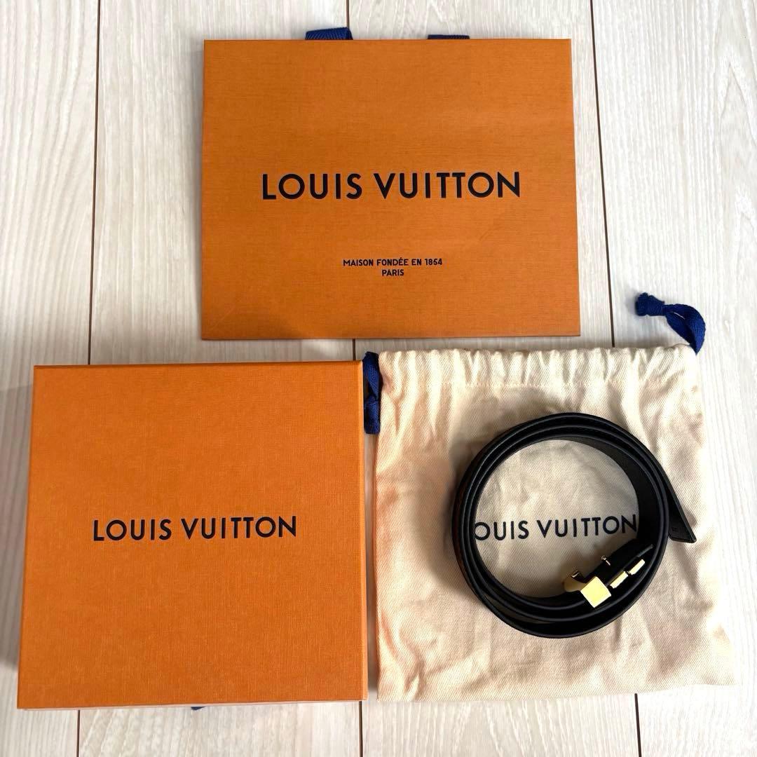 【新品・未使用】LOUIS VUITTON リバーシブル　レザーベルト