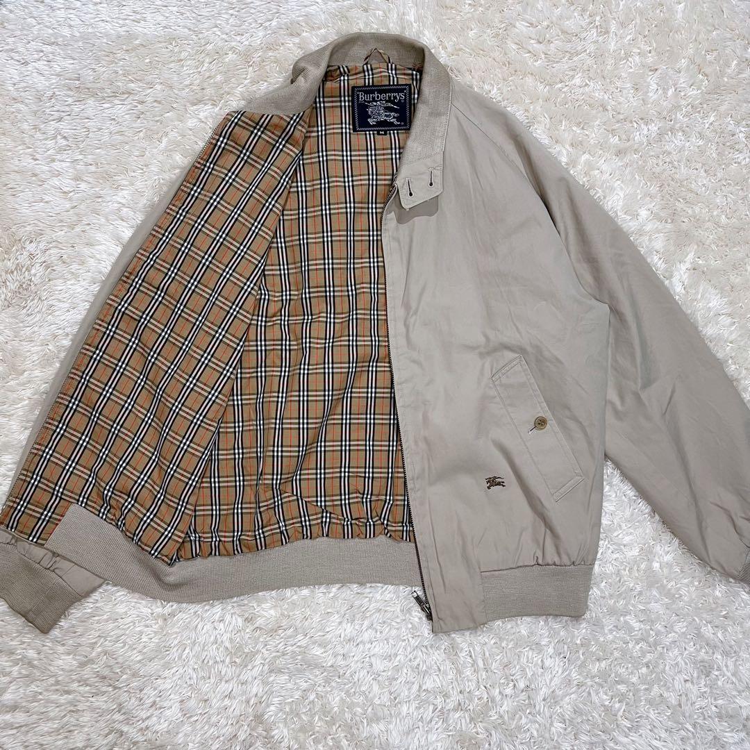 バーバリー スウィングトップ ブルゾン ハリントンジャケット ノバチェック