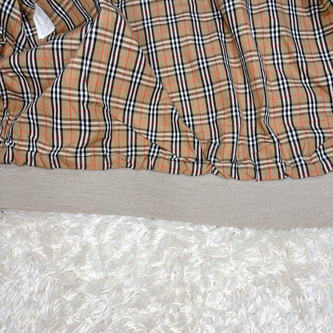 バーバリー スウィングトップ ブルゾン ハリントンジャケット ノバチェック