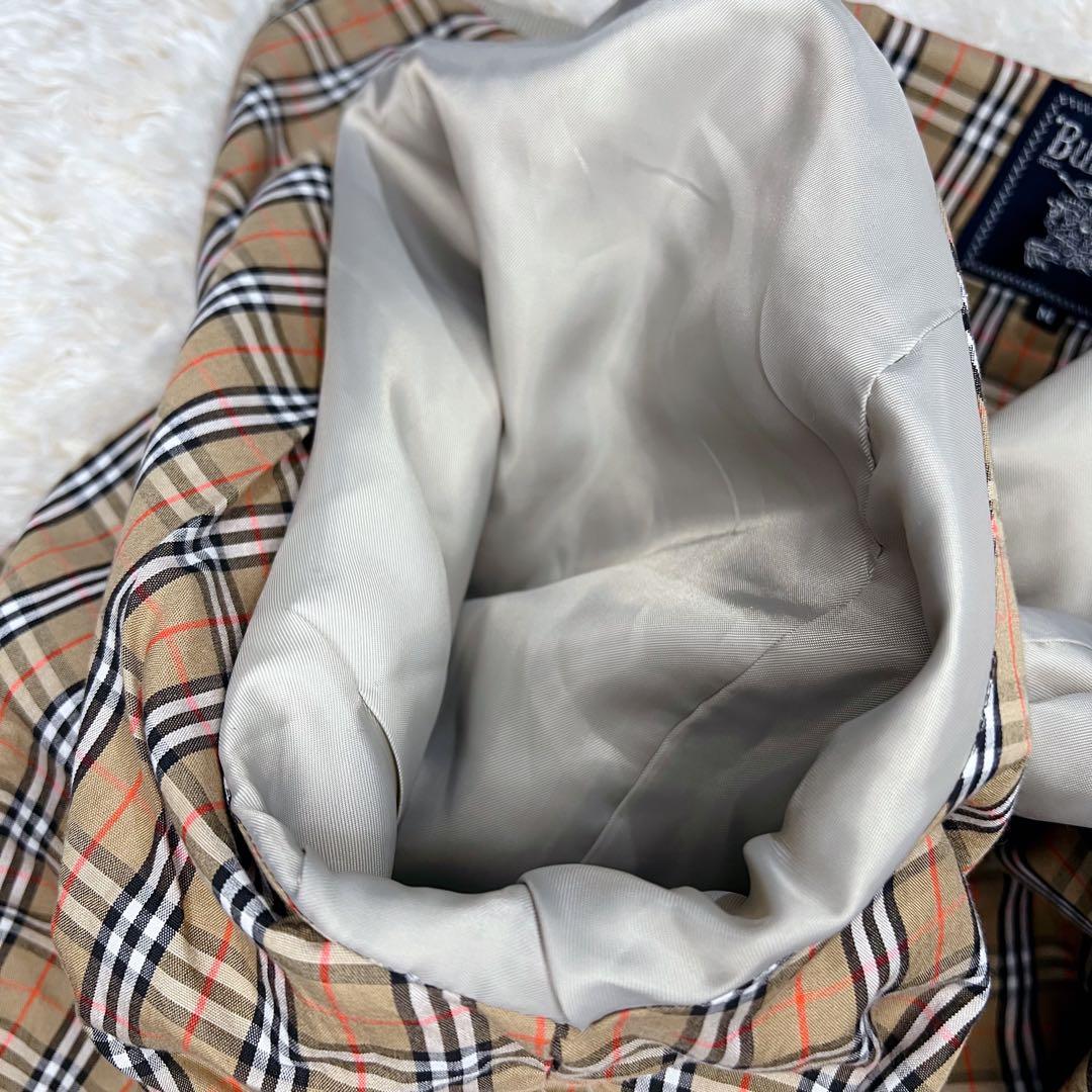 バーバリー スウィングトップ ブルゾン ハリントンジャケット ノバチェック