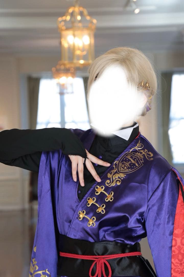 ヴィル ツイステ コスプレ 衣装 寮服 ウィッグ 冠 セット