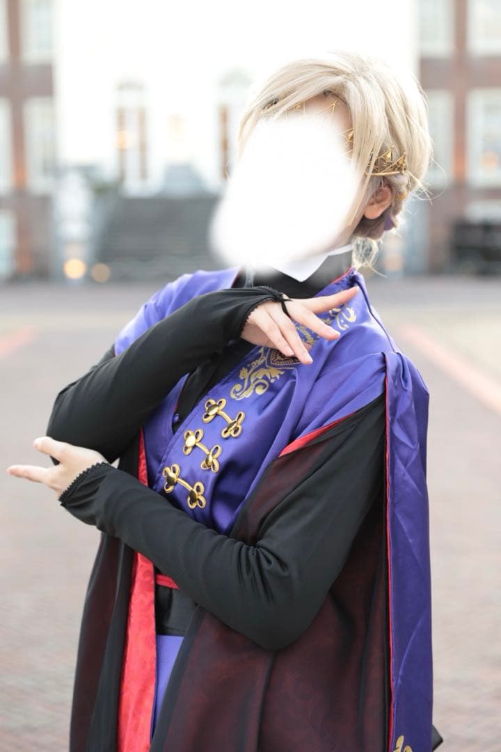 ヴィル ツイステ コスプレ 衣装 寮服 ウィッグ 冠 セット