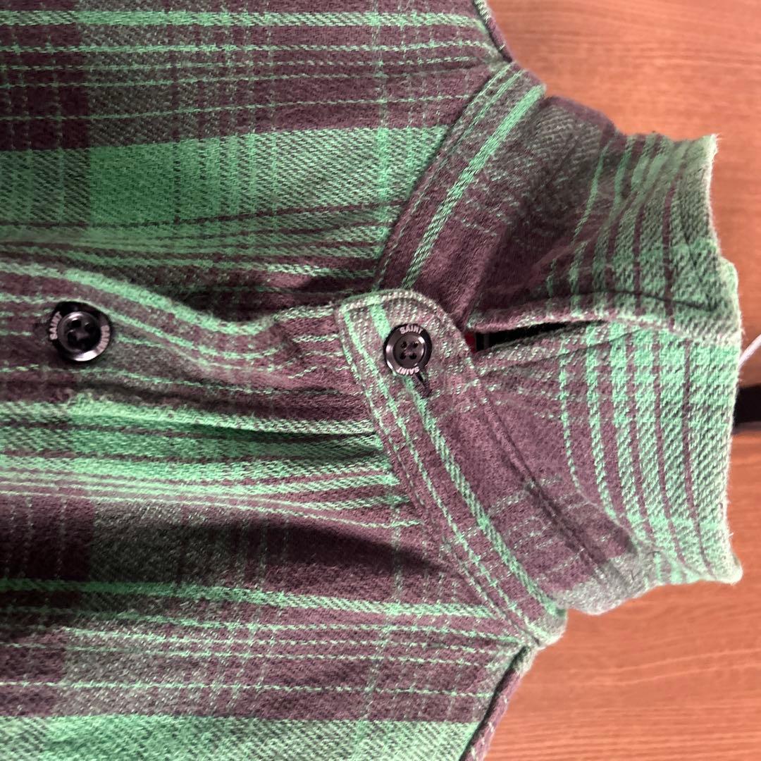 トップス SAINT MICHAEL 24SS FRNL CHECK SHIRTS