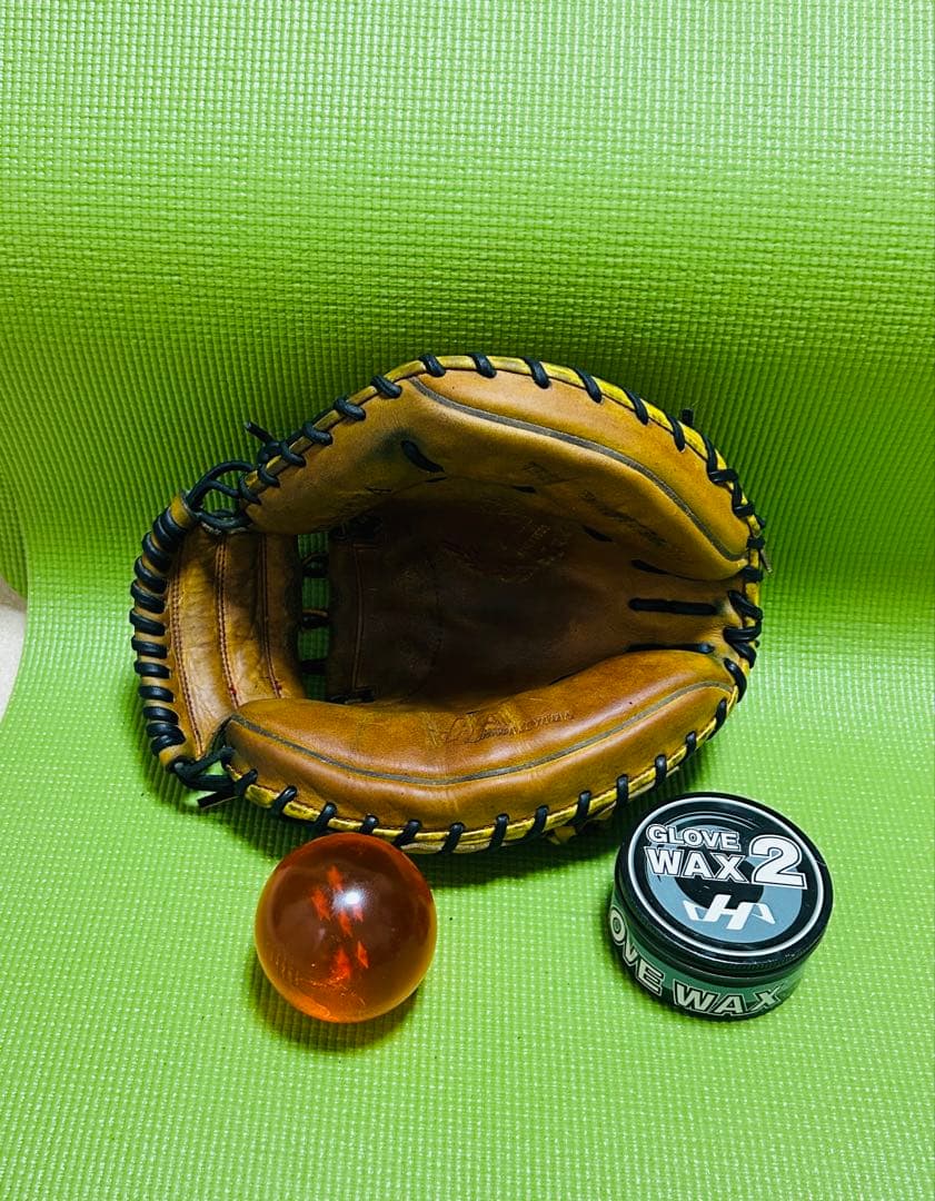 捕球音絶好調❗️ ハタケヤマ　軟式　キャッチャーミット　ミズノプロ　ゼット