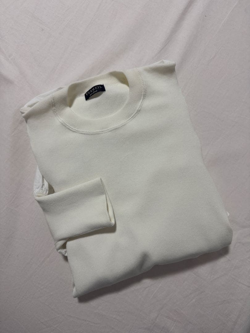 VERMEIL par iena コンビニットプルオーバー