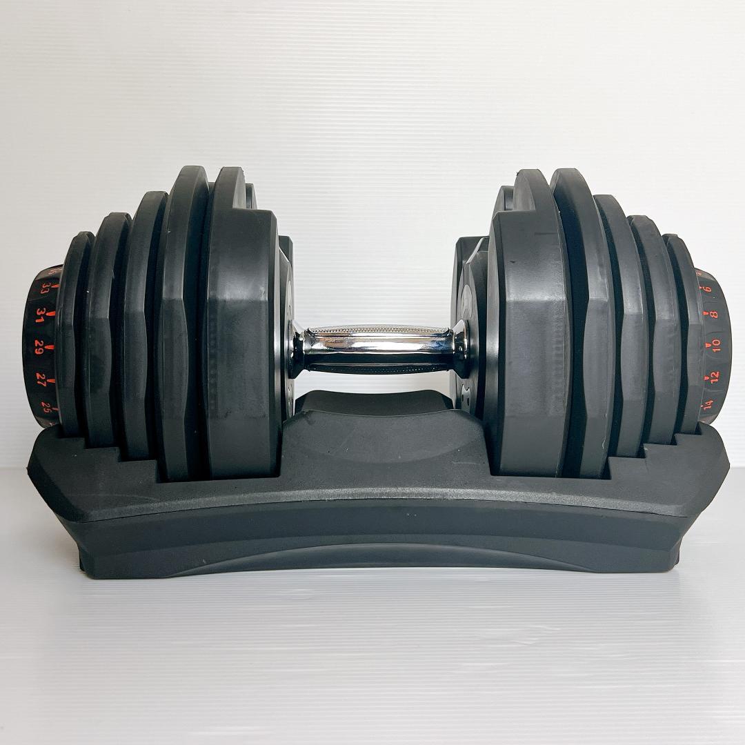 【良品✨送料込】可変式ダンベル 38kg 1個目　4WD正規品