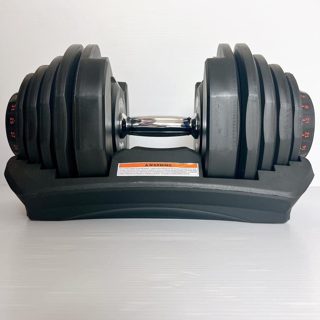 【良品✨送料込】可変式ダンベル 38kg 1個目　4WD正規品