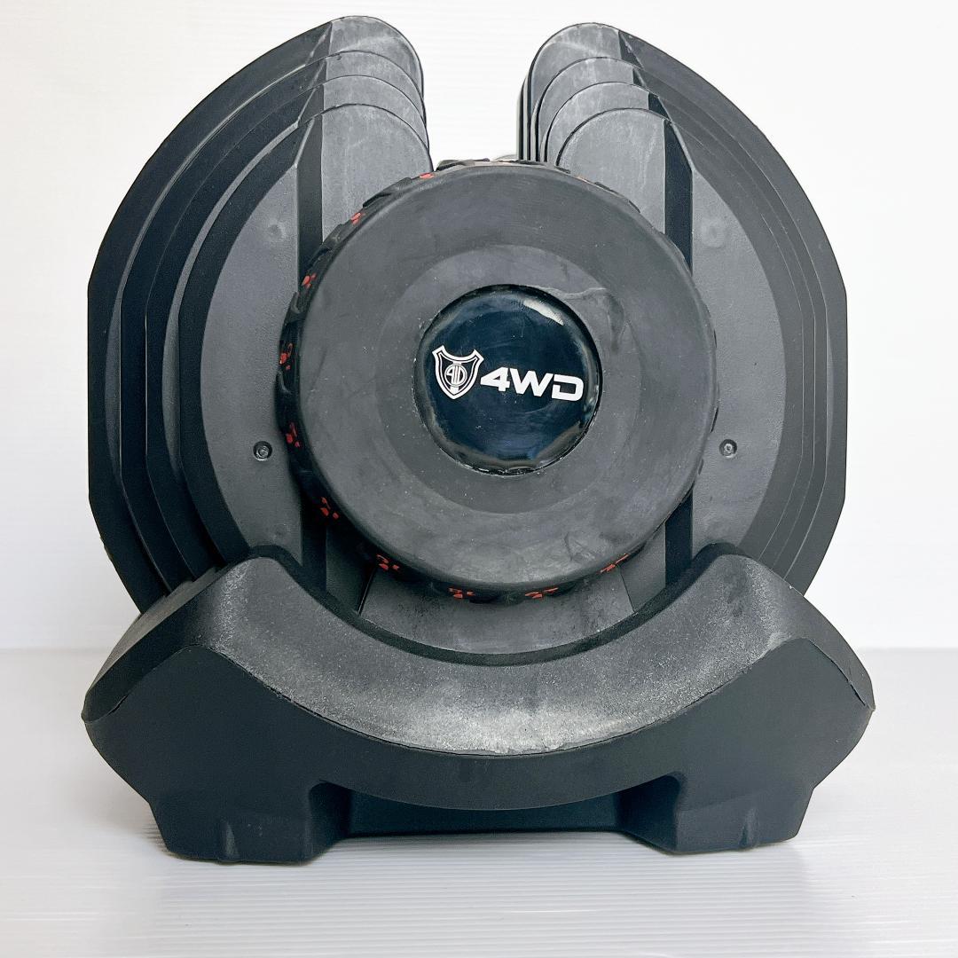 【良品✨送料込】可変式ダンベル 38kg 1個目　4WD正規品