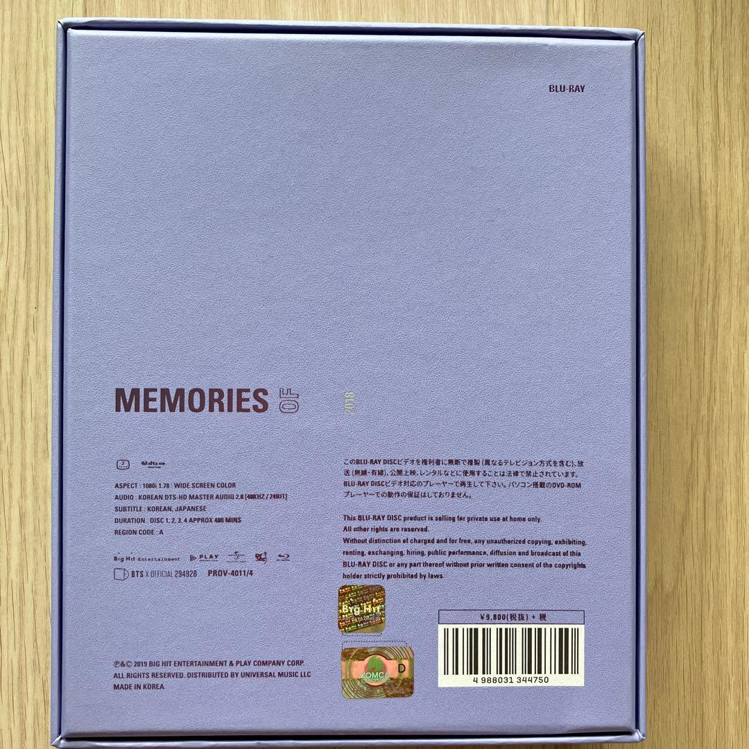 BTS MEMORIES OF 2018 BLU-RAY 日本語字幕　ジミン