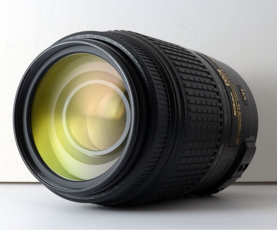 外観超美品！Nikon AF-S 55-300mm VR●手ぶれ補正付き