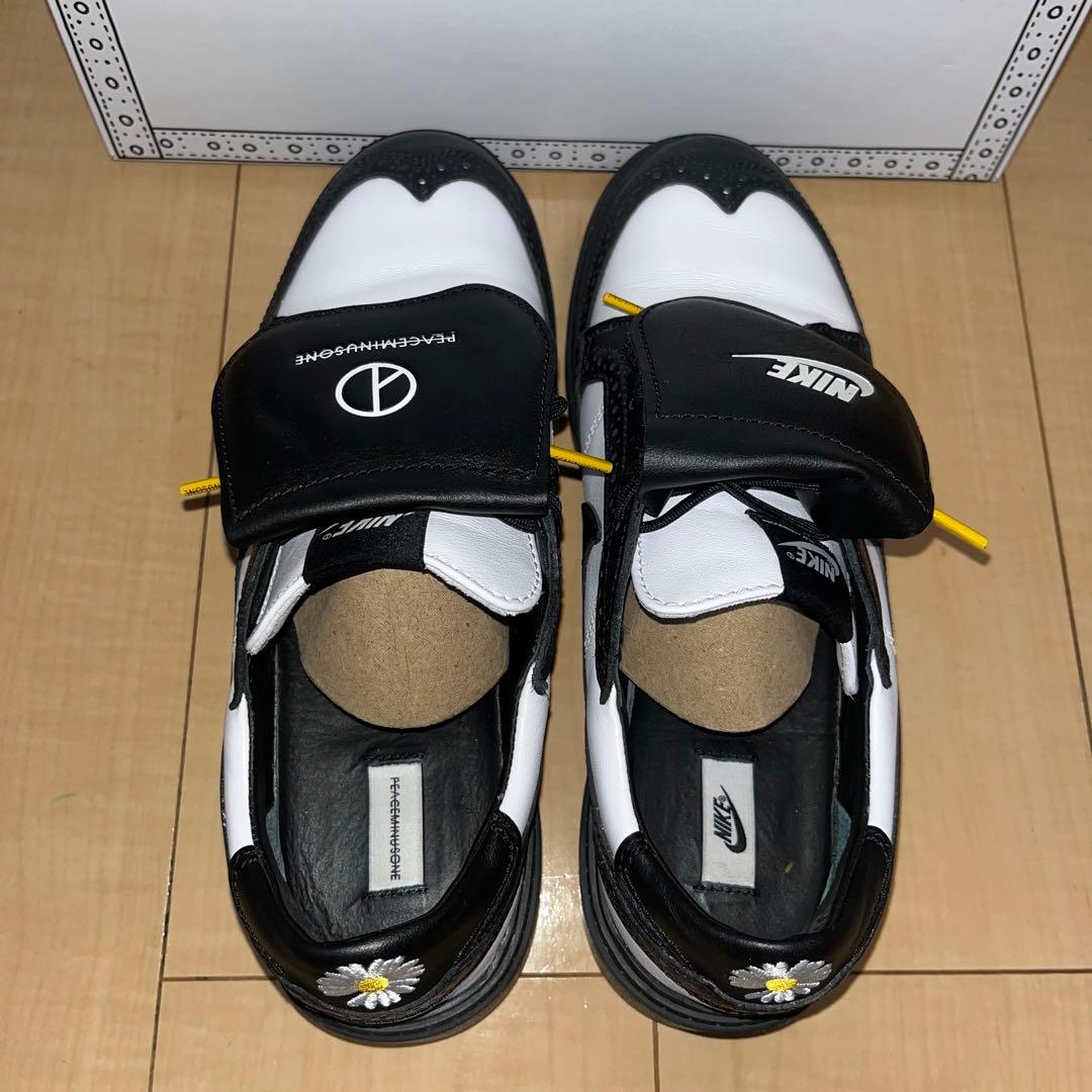 PEACEMINUSONE×Nike Kwondo1BlackandWhite