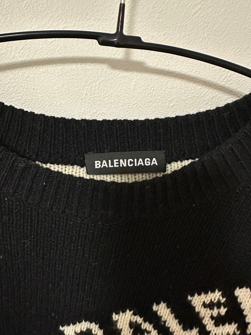 バレンシアガ　ニット　Lサイズ