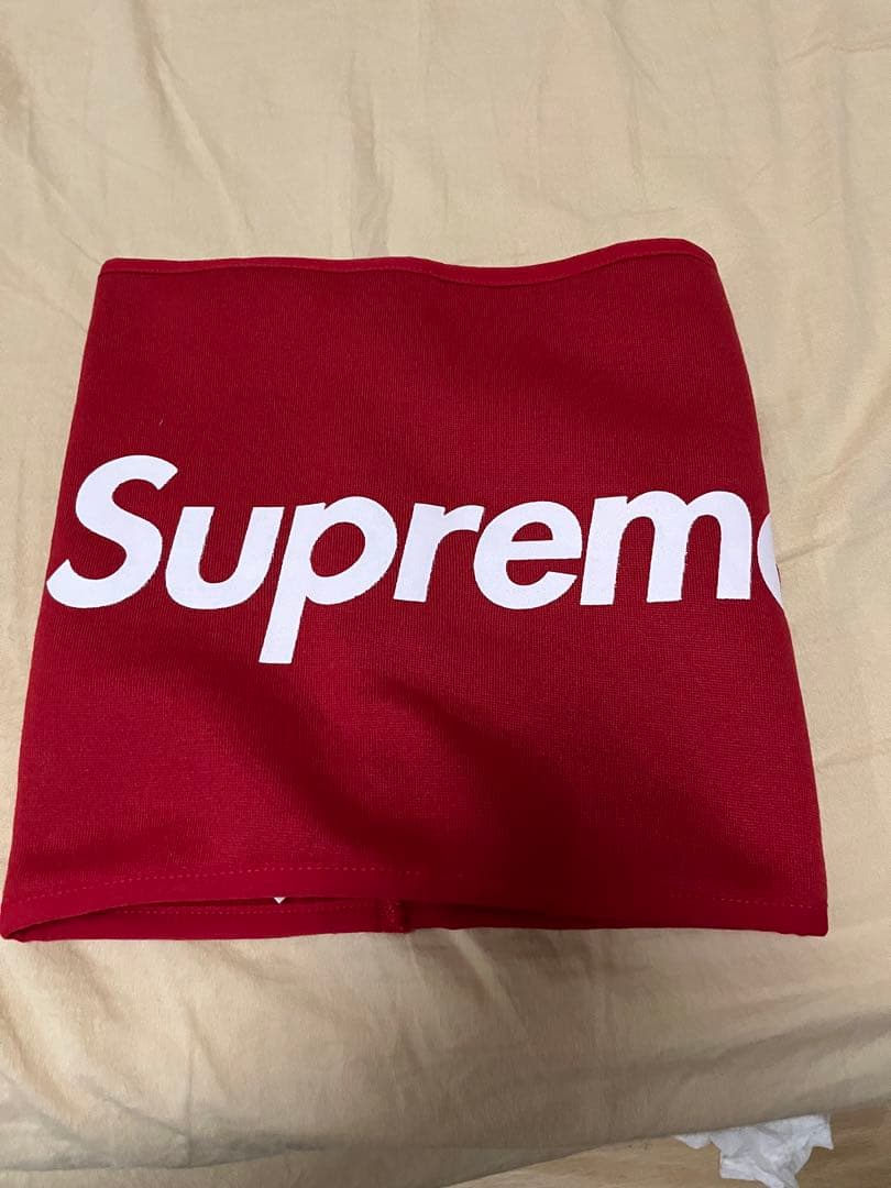 小物 Supreme Fleece Neck Gaiter red