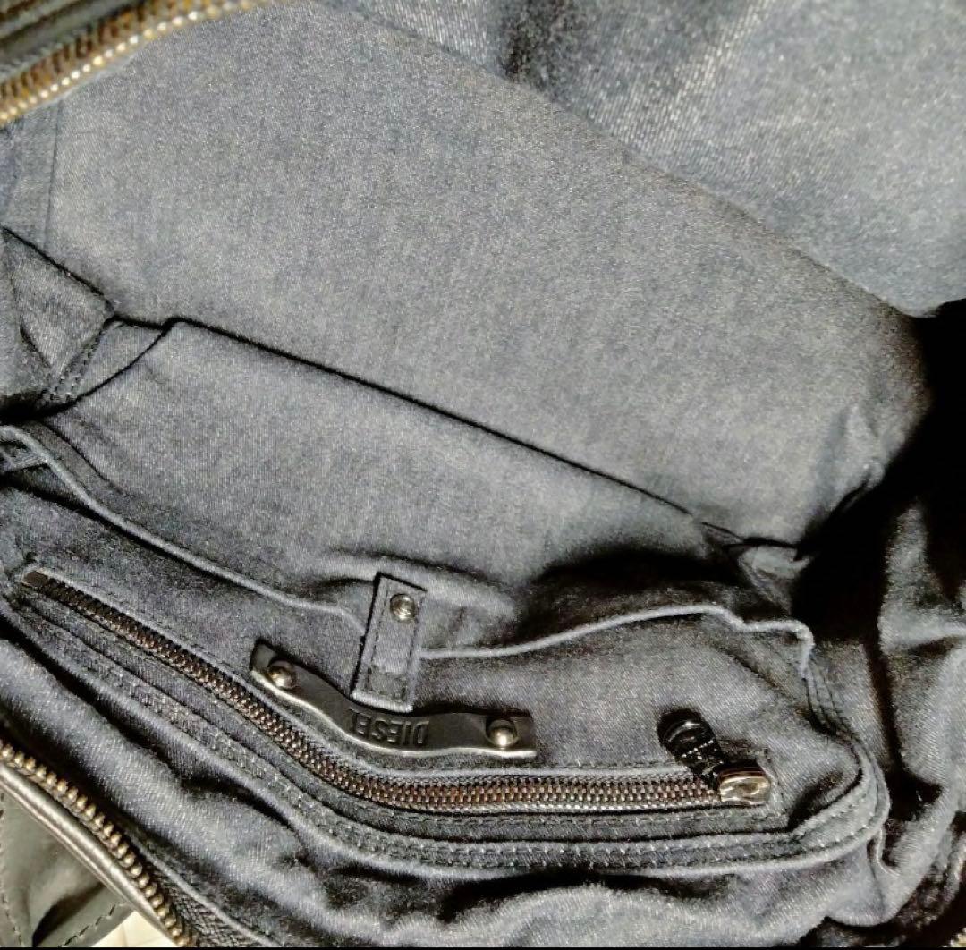 DISEL.ディーゼル　2way小型ボストンバック　本革