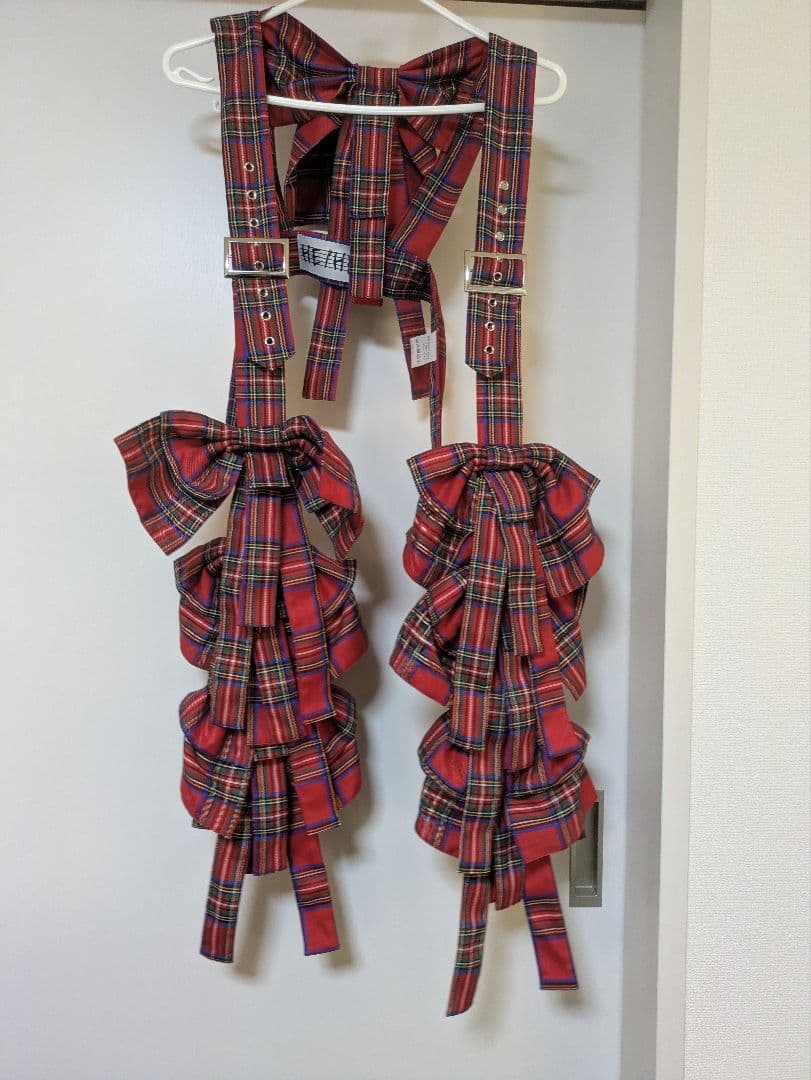 タグ有り HEIHEI カオスリボンハーネス RED