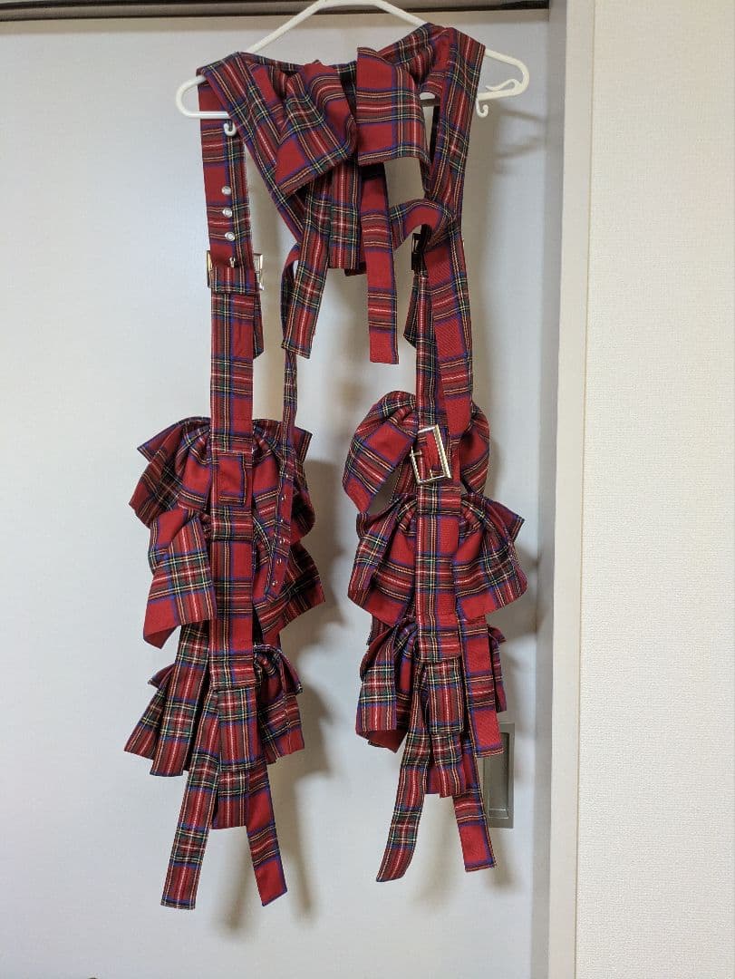 タグ有り HEIHEI カオスリボンハーネス RED