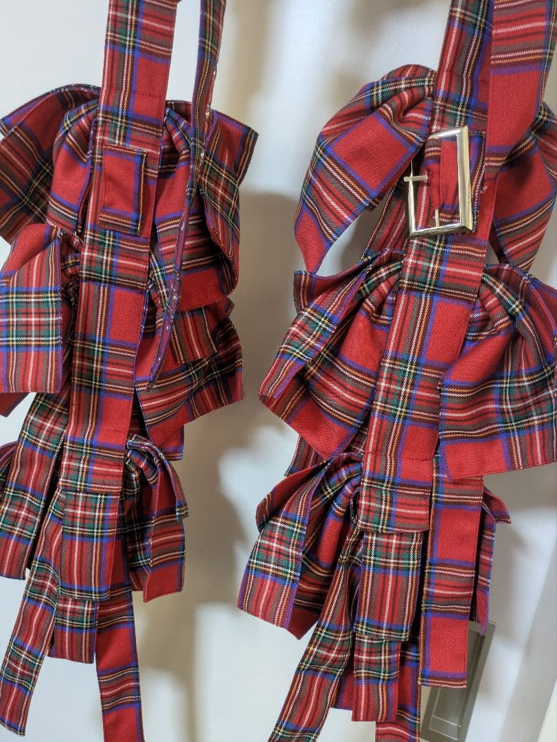 タグ有り HEIHEI カオスリボンハーネス RED