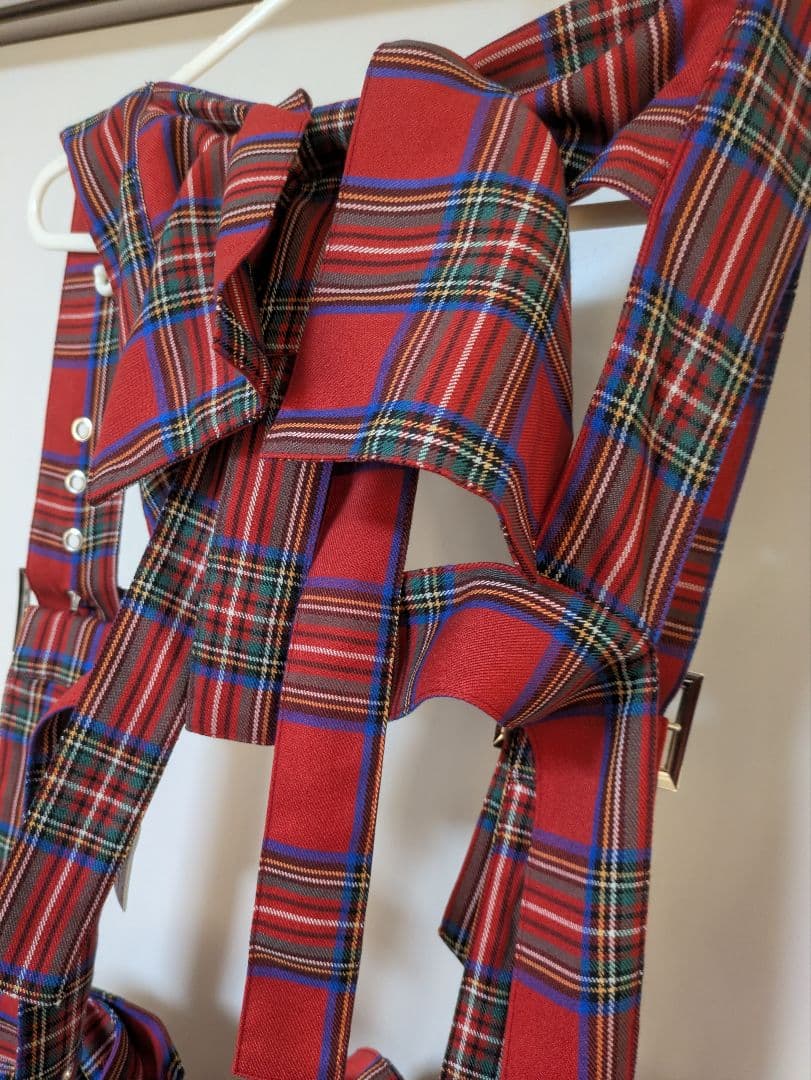 タグ有り HEIHEI カオスリボンハーネス RED