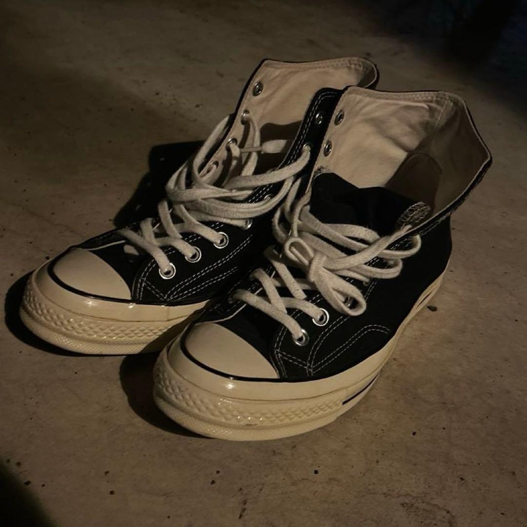 【converse】CT70 BLACK HI CUT ブラック 26.5cm