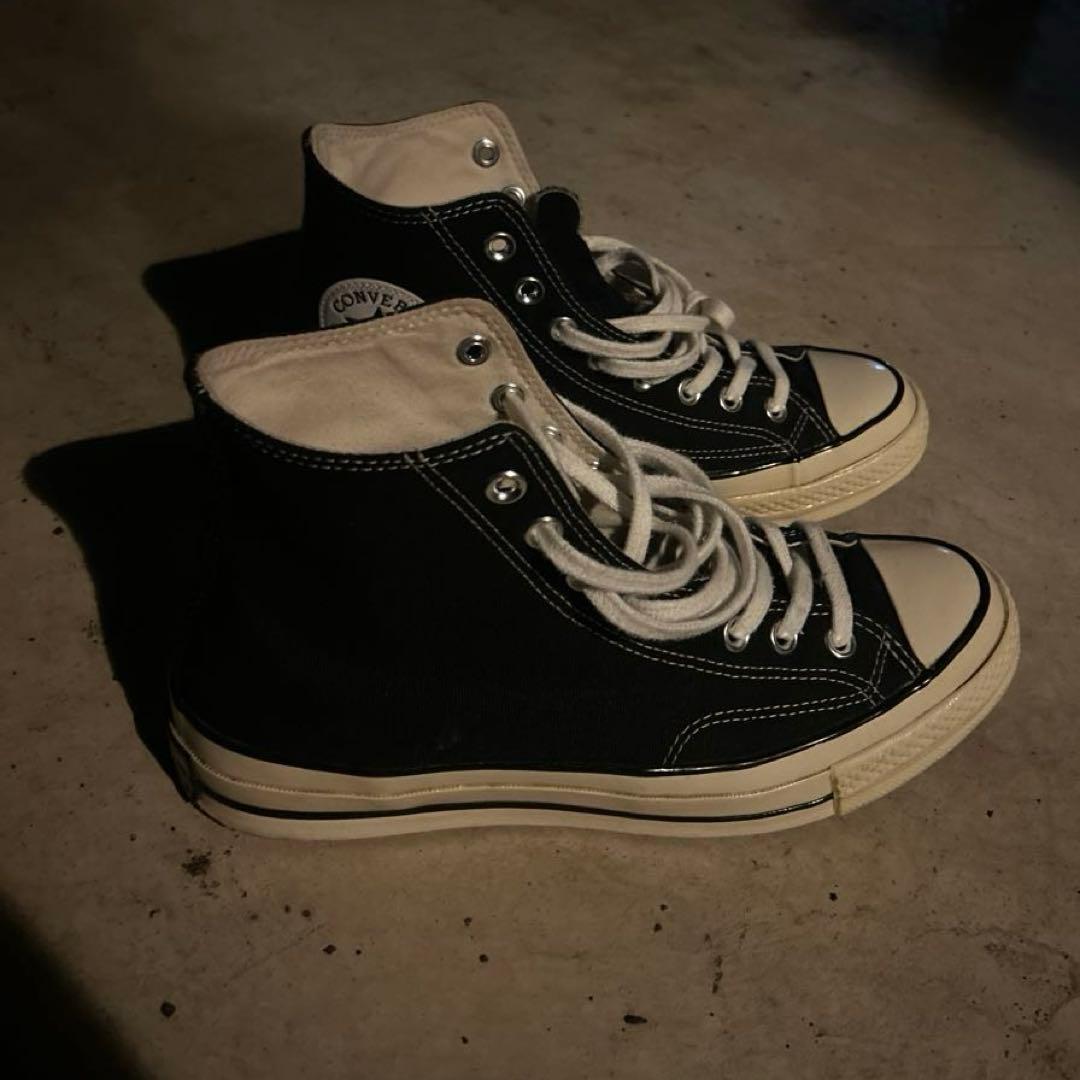 【converse】CT70 BLACK HI CUT ブラック 26.5cm