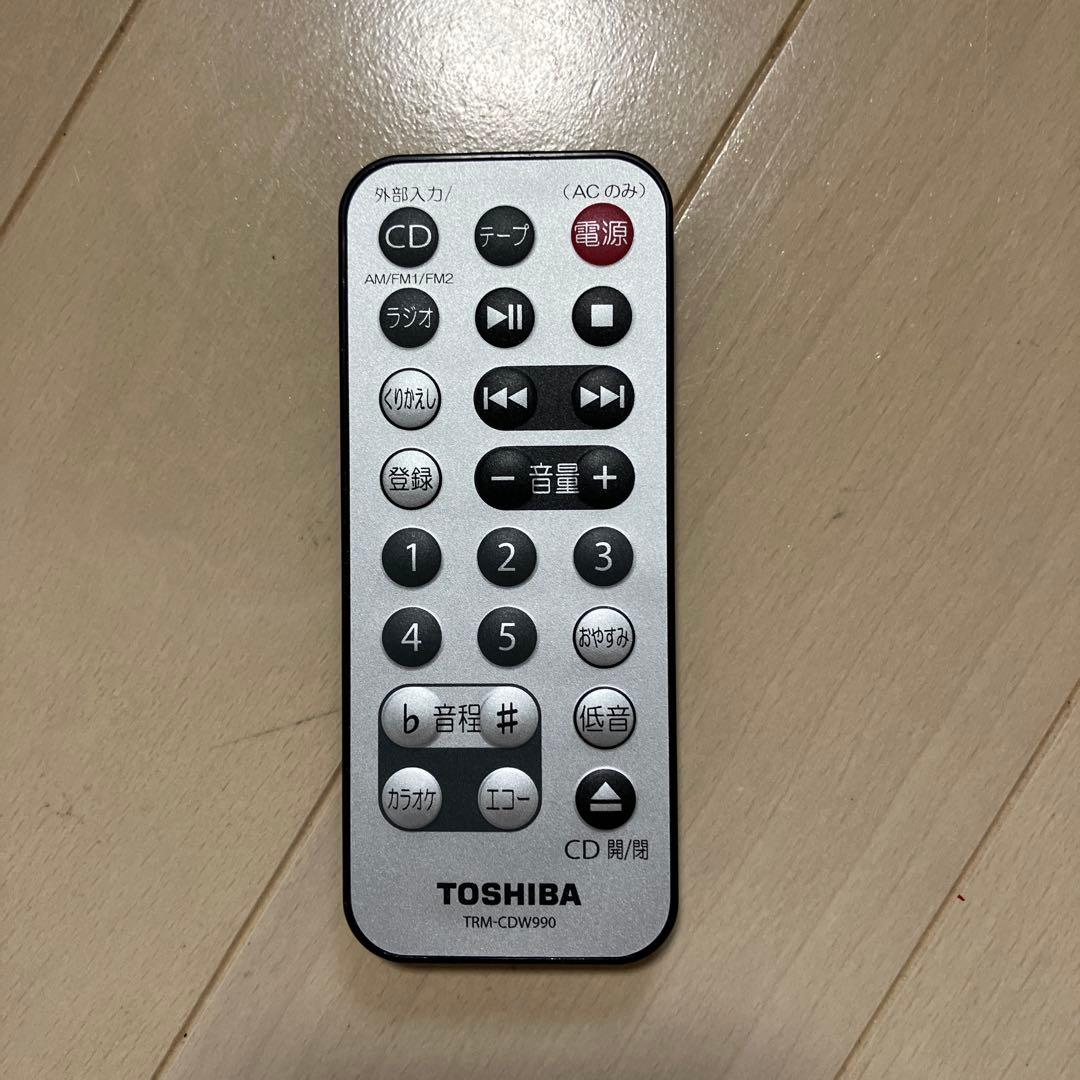 TOSHIBA TY-CDW990 CD・MD・カセットデッキ