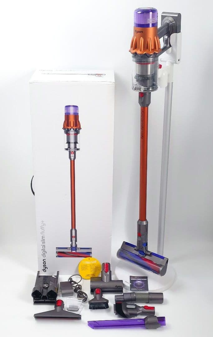 【美品】dyson digital slim fluffy+ SV18 FF