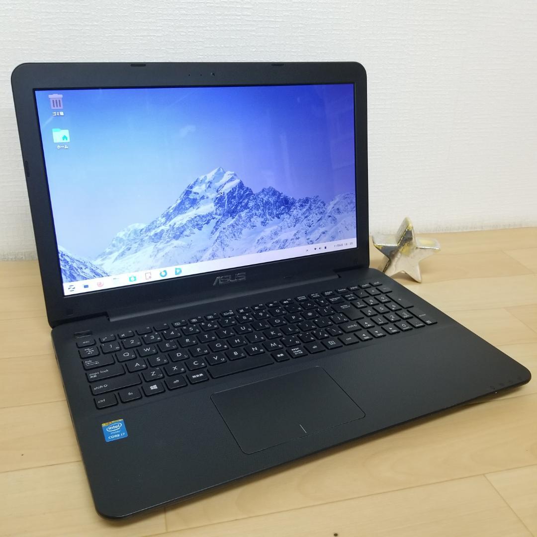 期間限定 新品SSD i7 DVD再生可 ノートPC ASUS (E2375)