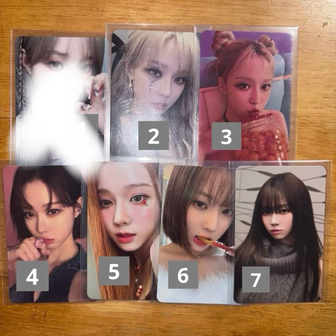 aespa ウィンター ラントレ トレカ セット