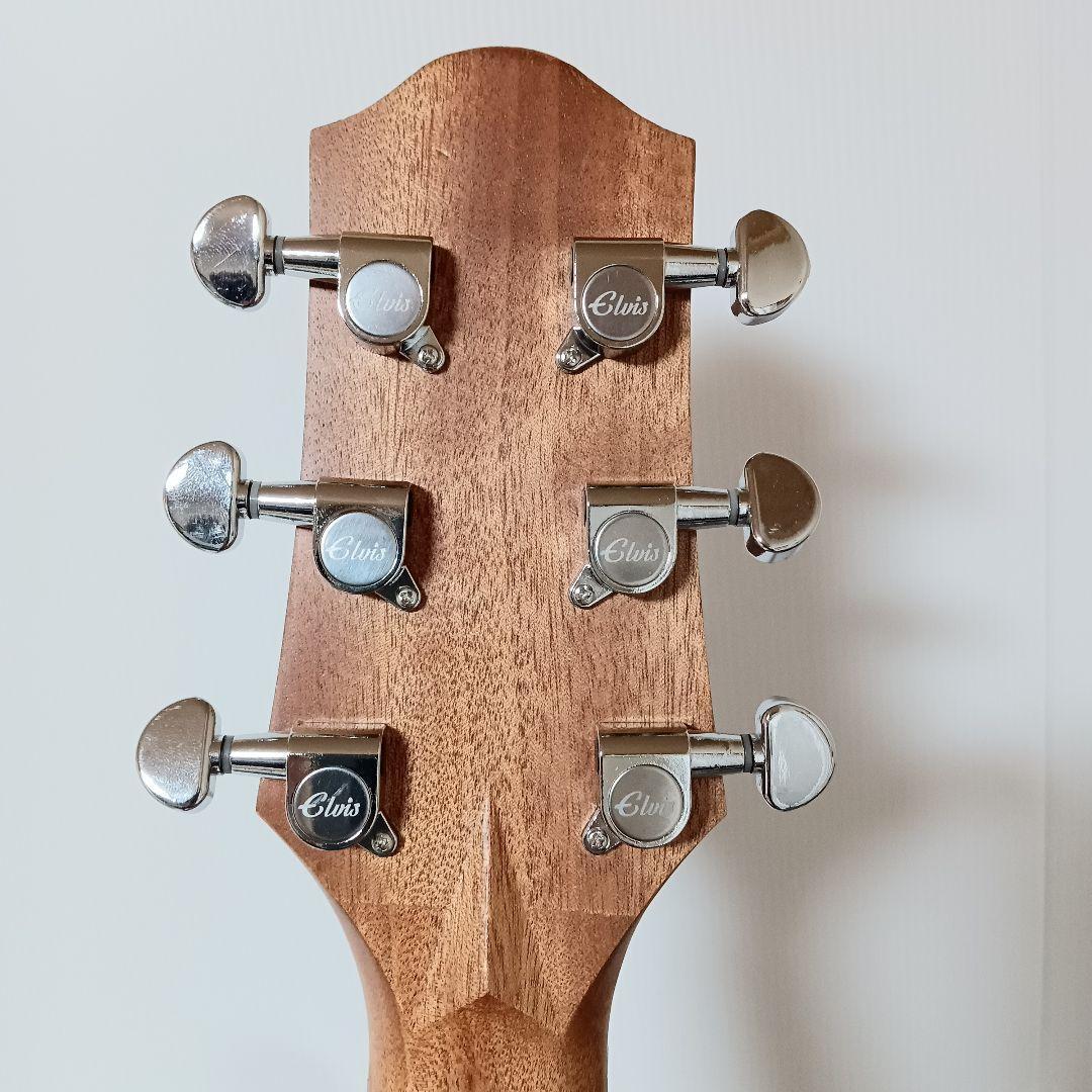 Elvis Master Mini 10アコースティックギター ミニギター 杢目