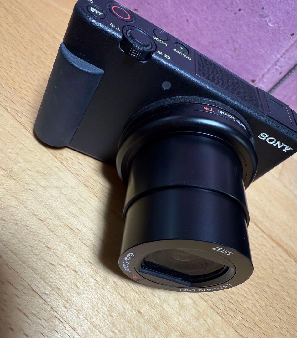SONY VLOGCAM ZV-1 カメラ　シューティンググリップ予備バッテリ付