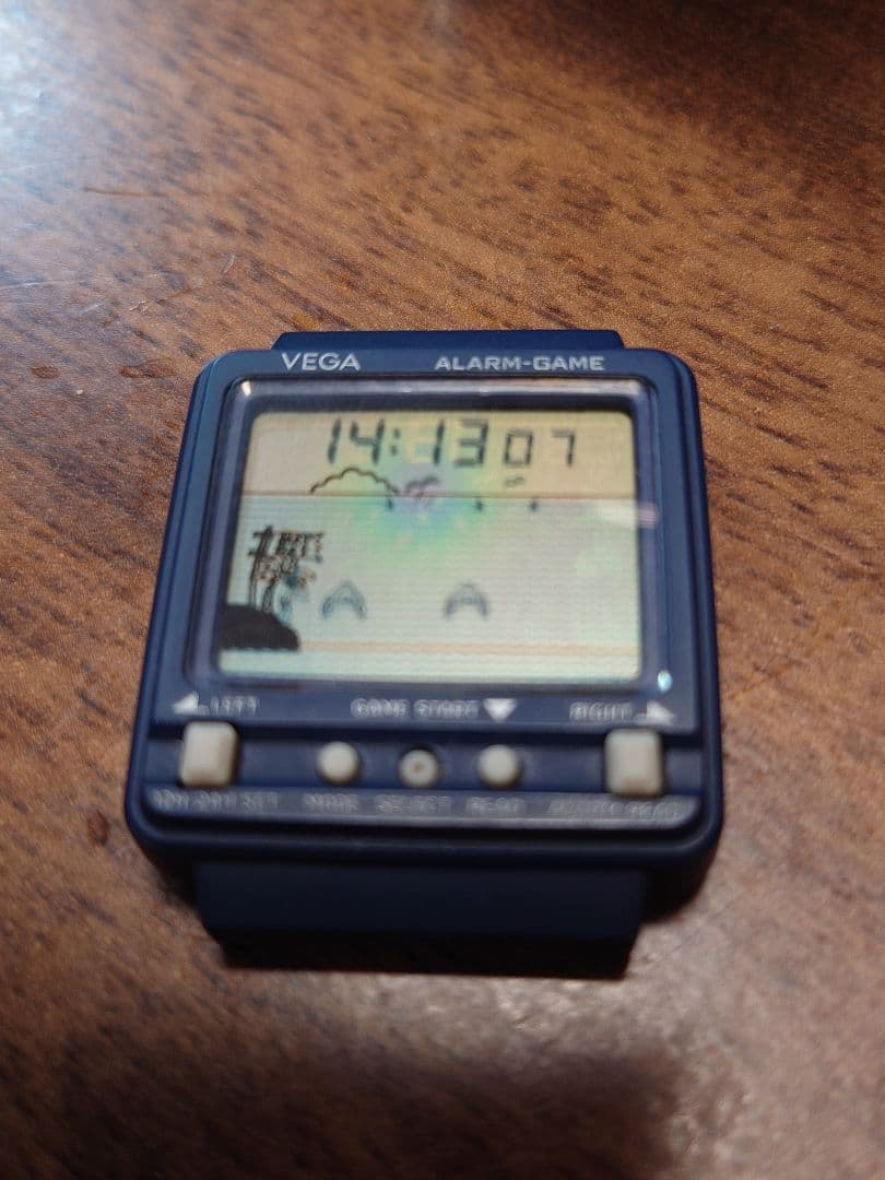 希少 ゲームウォッチ VEGA ALARM-GAME デジタル腕時計