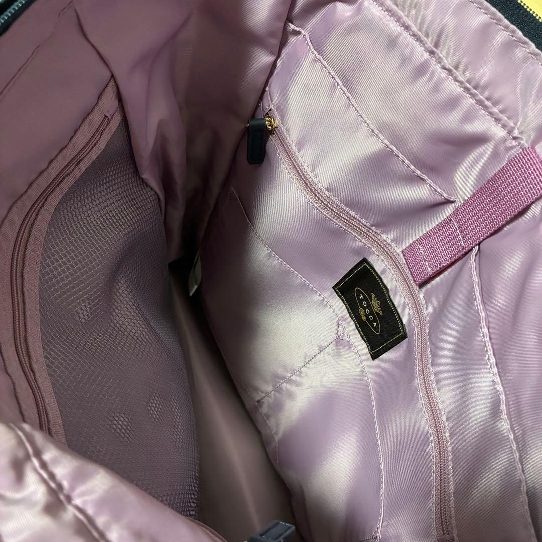 TOCCA トッカ 2way バッグパック ネイビー