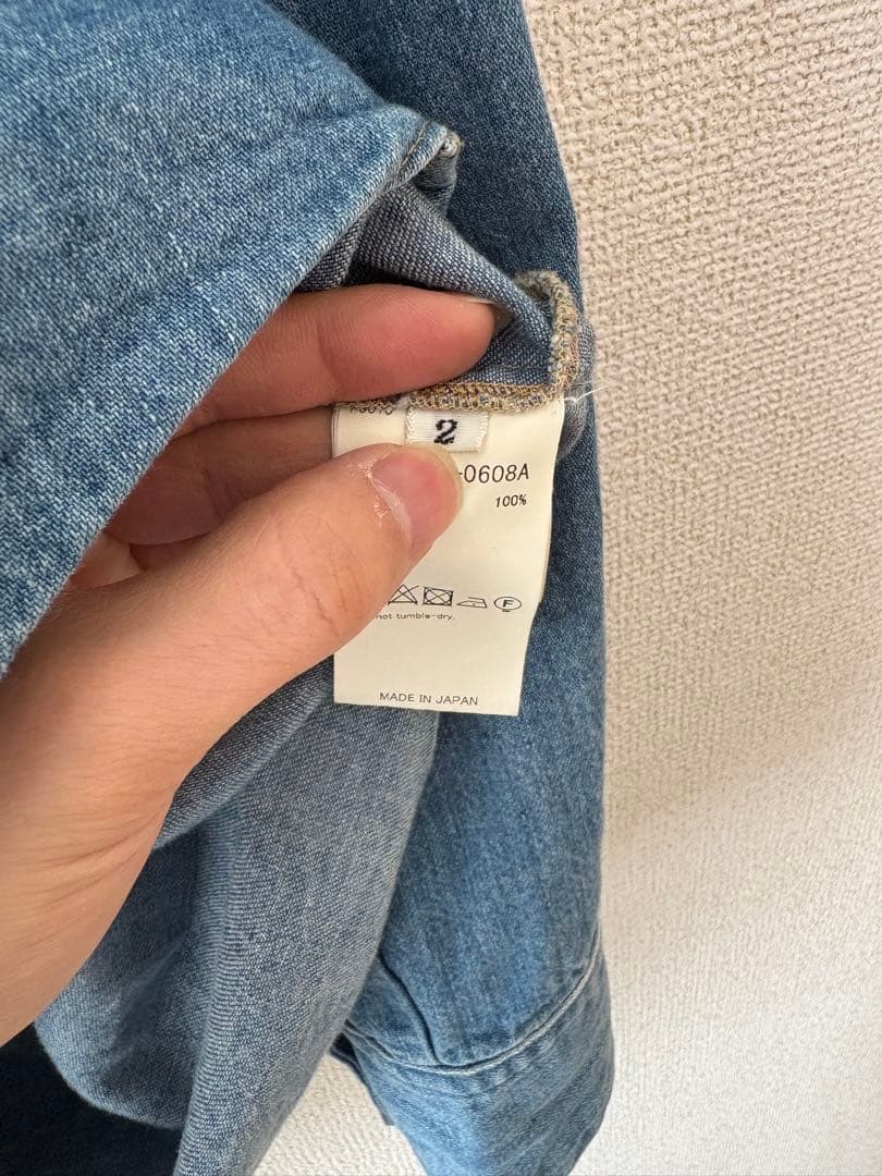 MAATEE&SONS 24SS チグハグ WESTERN ウエスタンシャツ 2