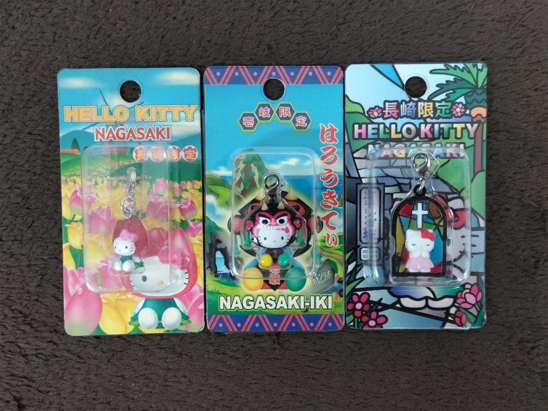 Hello Kitty ハローキティ 長崎限定ファスナーストラップ 15種セット