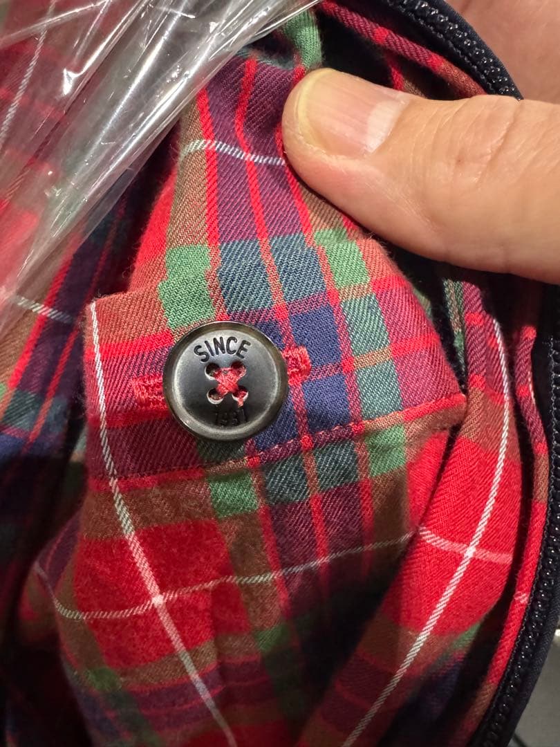 BARACUTA G9 ネイビー 40 （表地：綿、裏地：綿）英国製