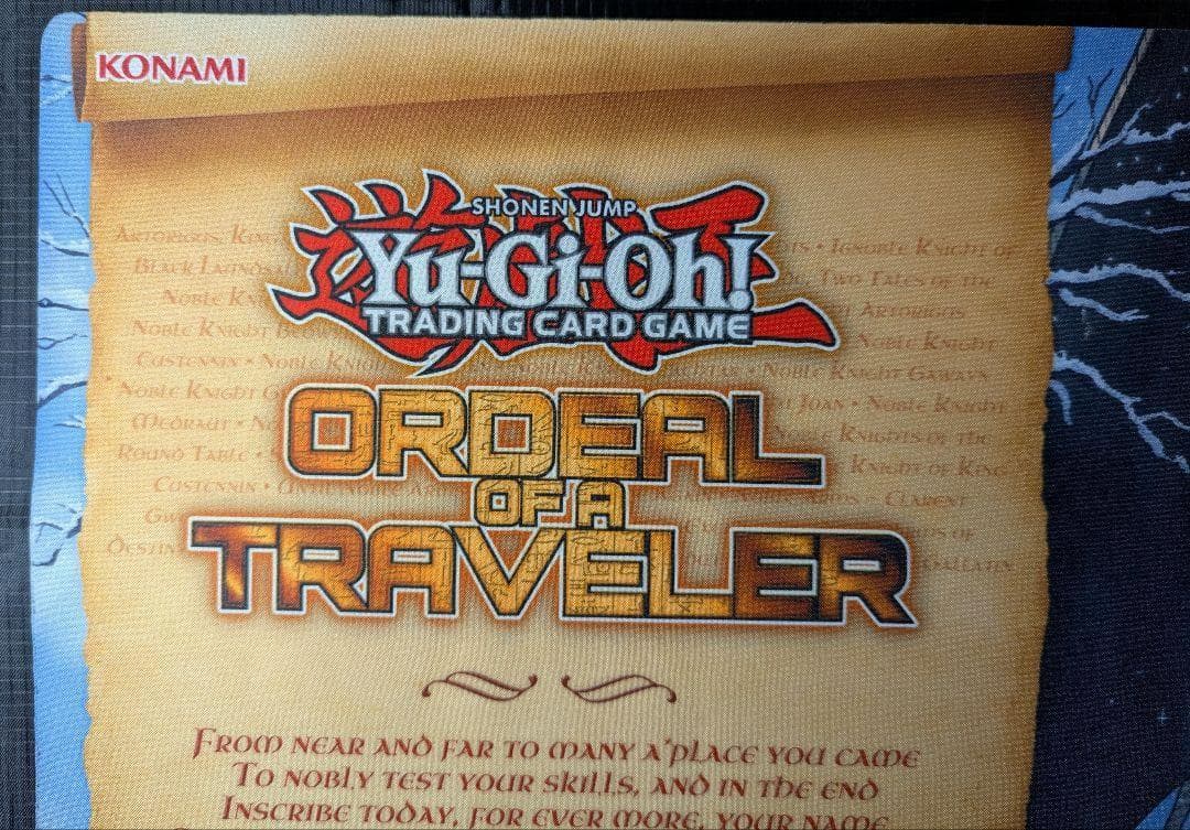 美品 聖騎士の追想 イゾルデ プレイマット 遊戯王 Traveler