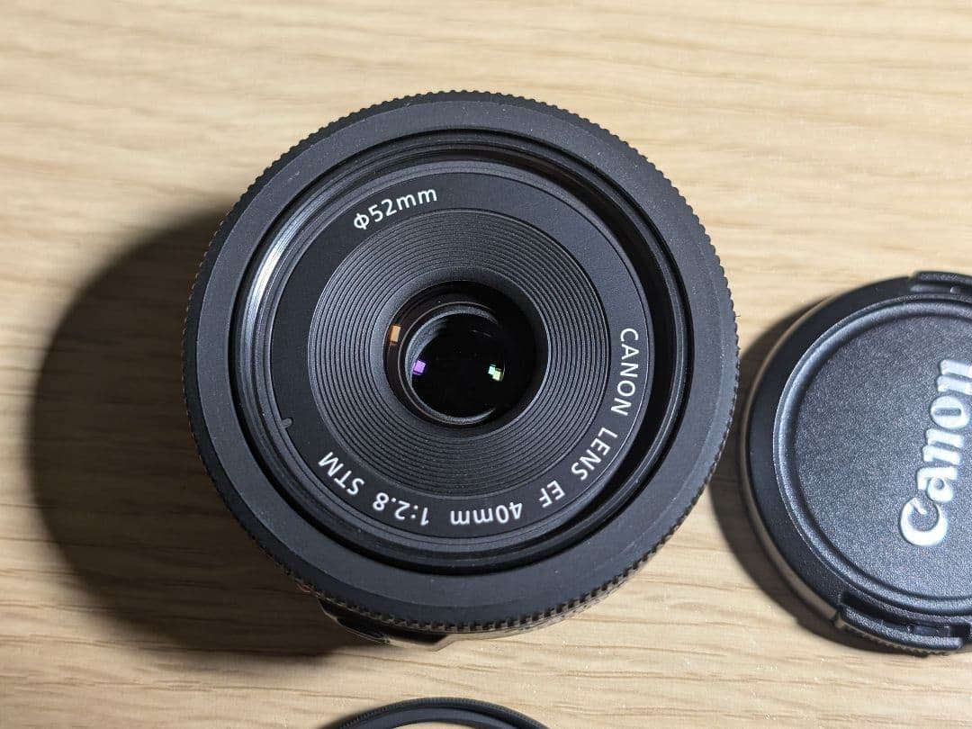 【美品】Canon EF 40mm f2.8 STM レンズ
