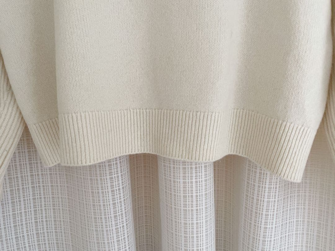 【Theory luxe】2025FWウールカシミアニット 定価30800円