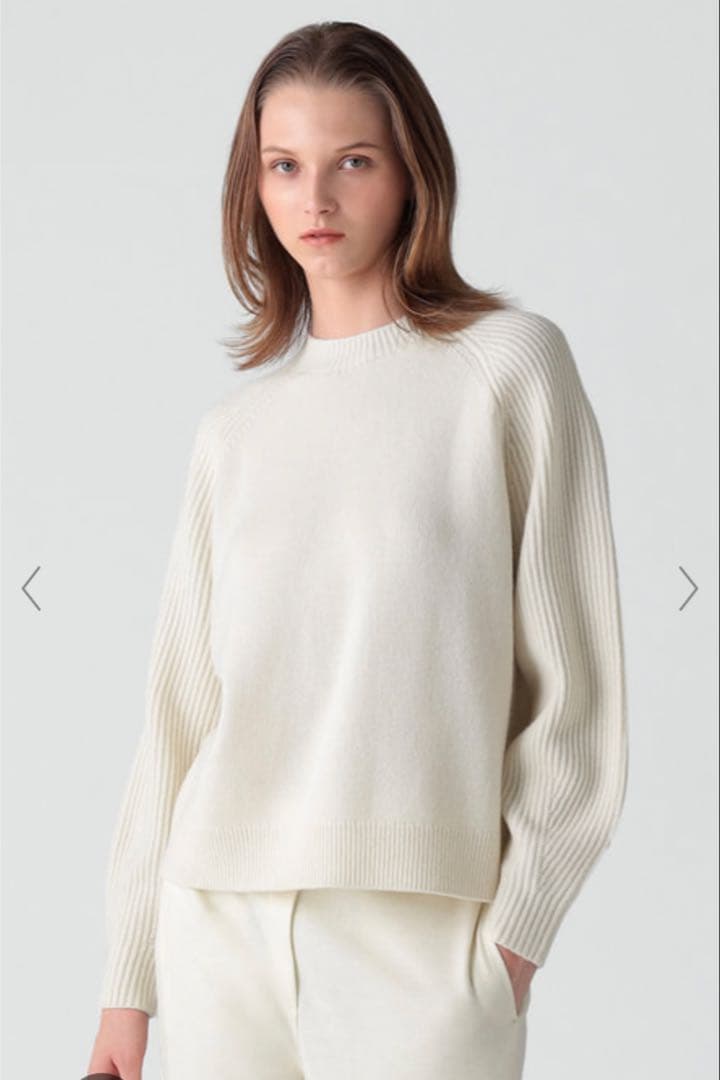 【Theory luxe】2025FWウールカシミアニット 定価30800円