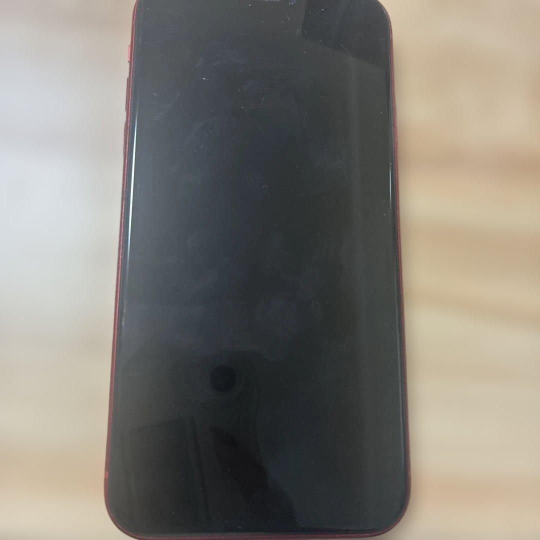 iPhone XR レッド　箱無し　目立つ傷や汚れなしです