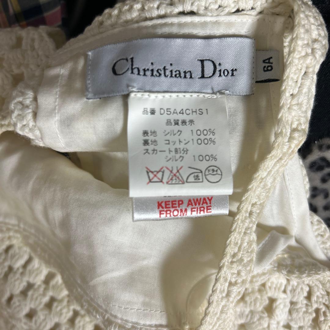 ディオール　 ノースリーブ ワンピース