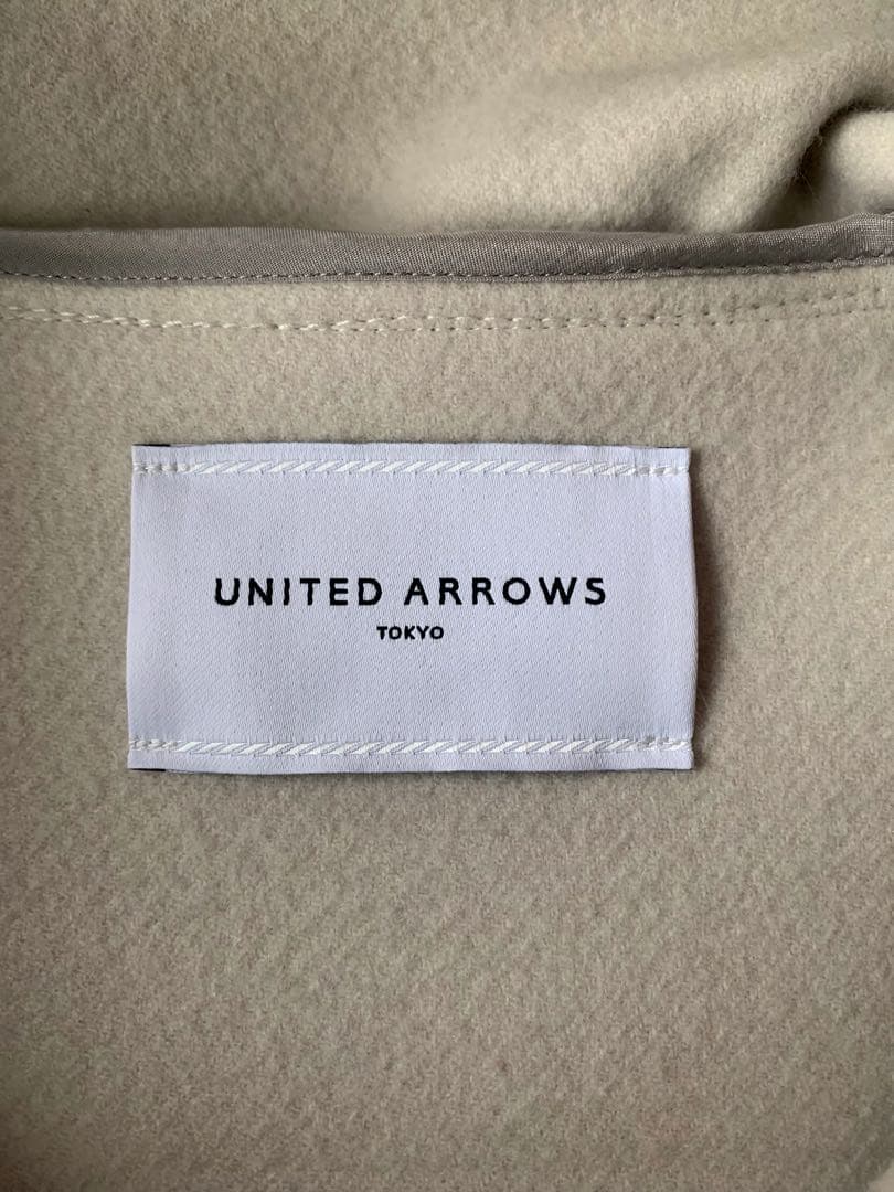 ユナイテッドアローズ Wメルトンダッフルコート　サイズS34