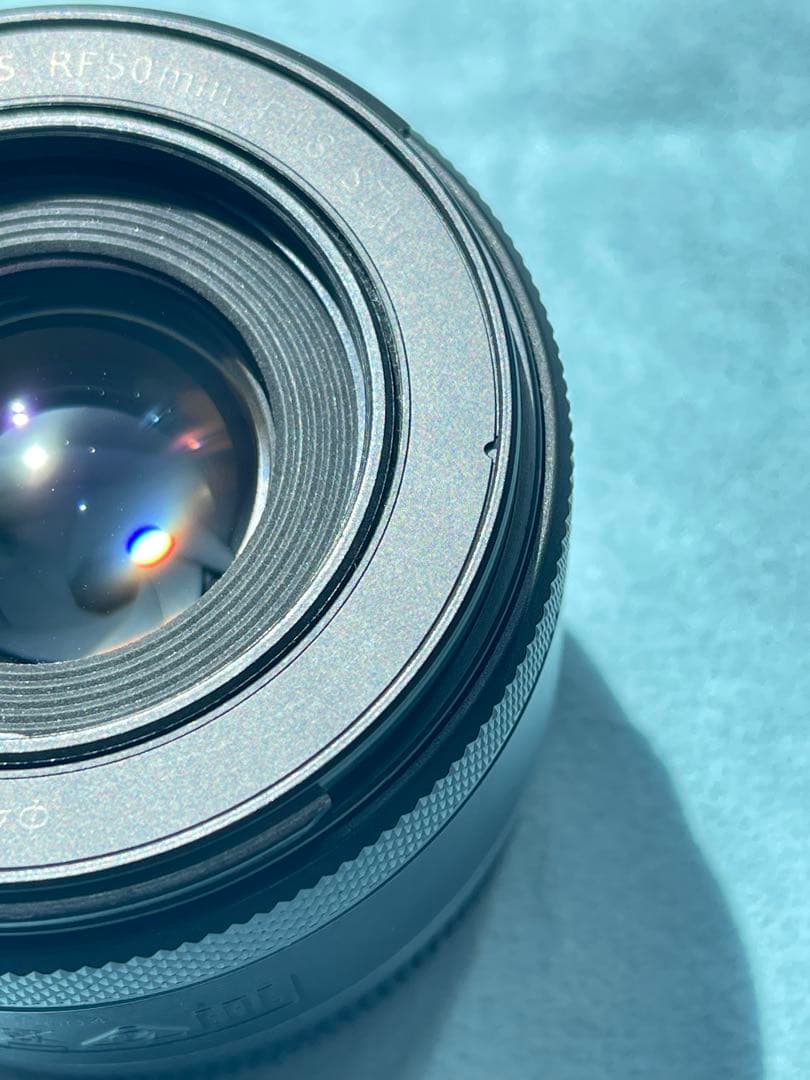 【中古】Canon RF50mm F1.8 STM＋純正フード・ポーチセット