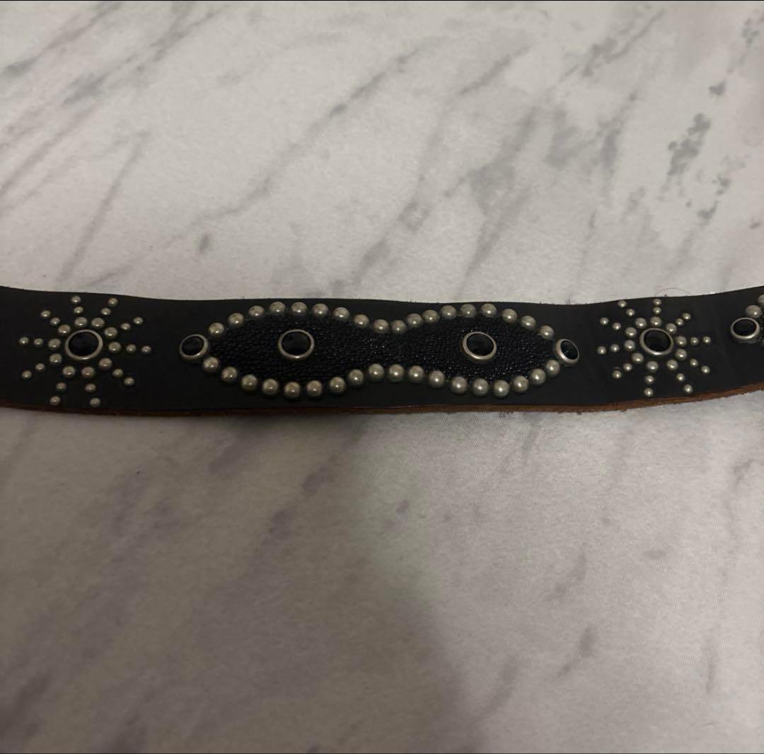 i*6様 HTC ピーナッツ　スティングレイ　スタッズベルト　32