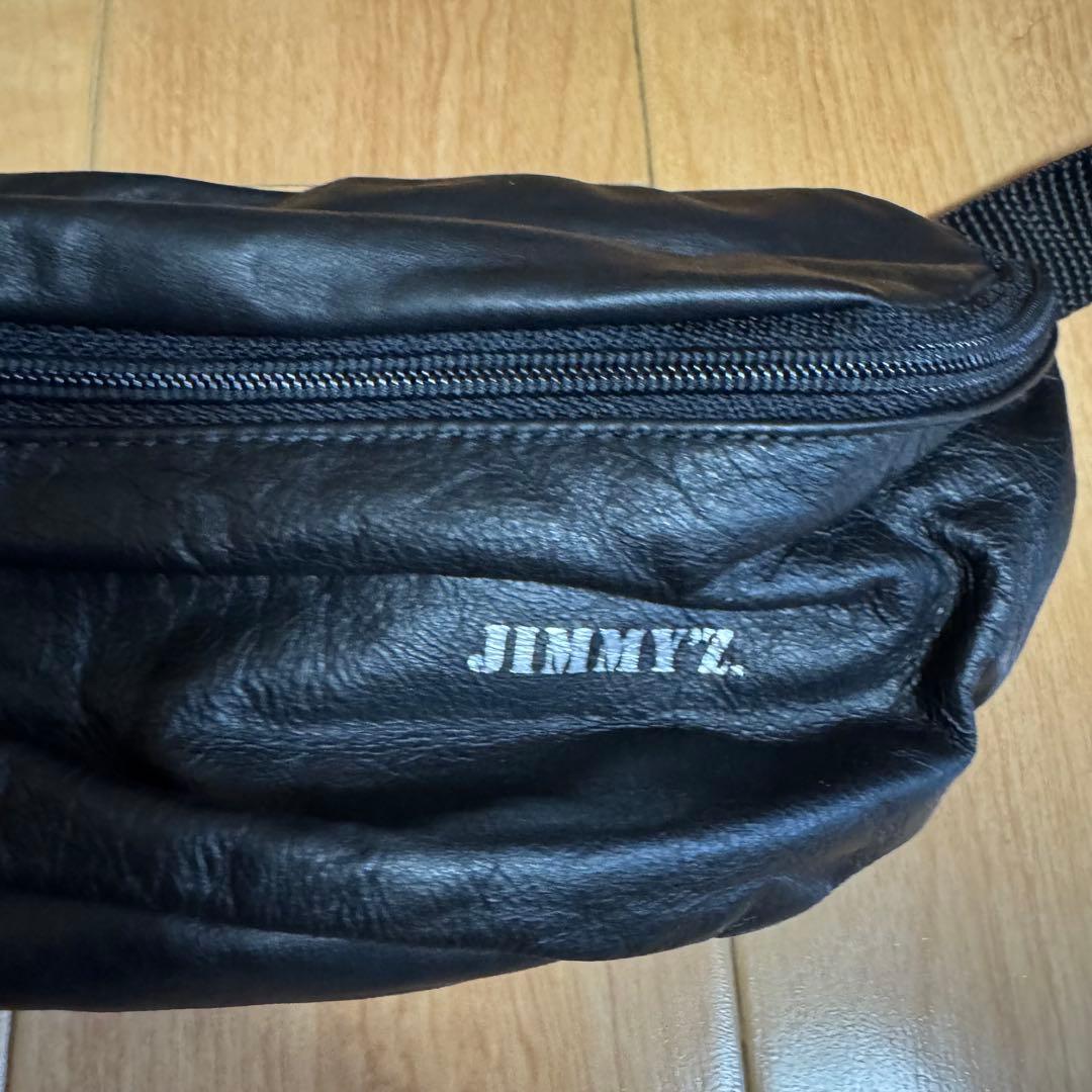 80~90's JIMMY'S レザー ウエストポーチ デッドストック